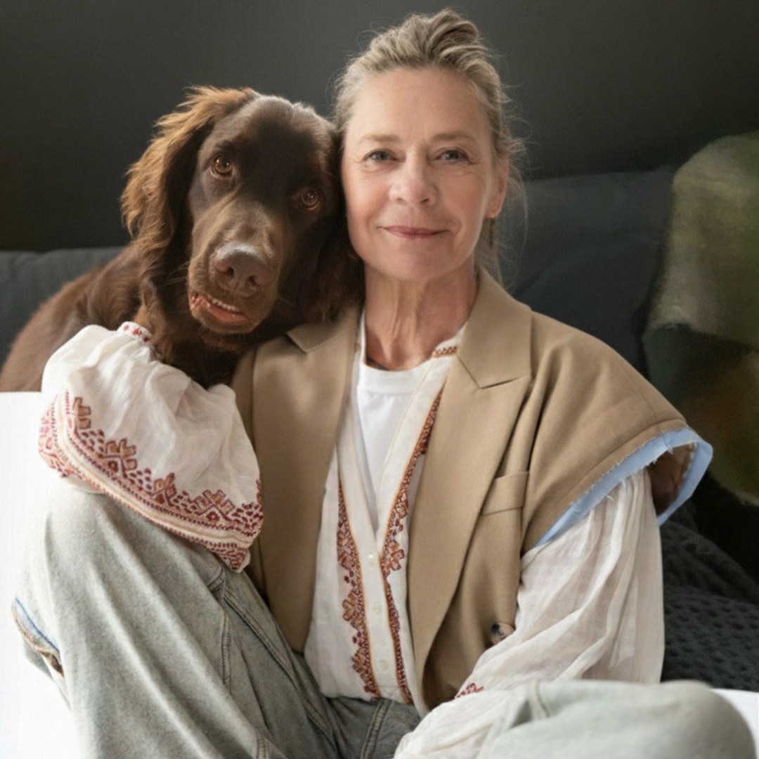 Inge van Dogi met een hond